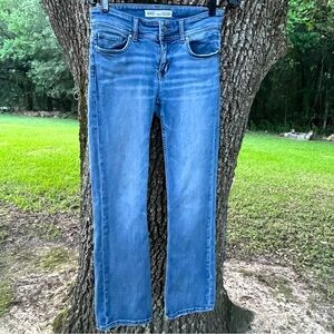 BKE PAYTON DENIM BLUE JEANS UNIVERSAL FIT MID RISE BOOTCUT